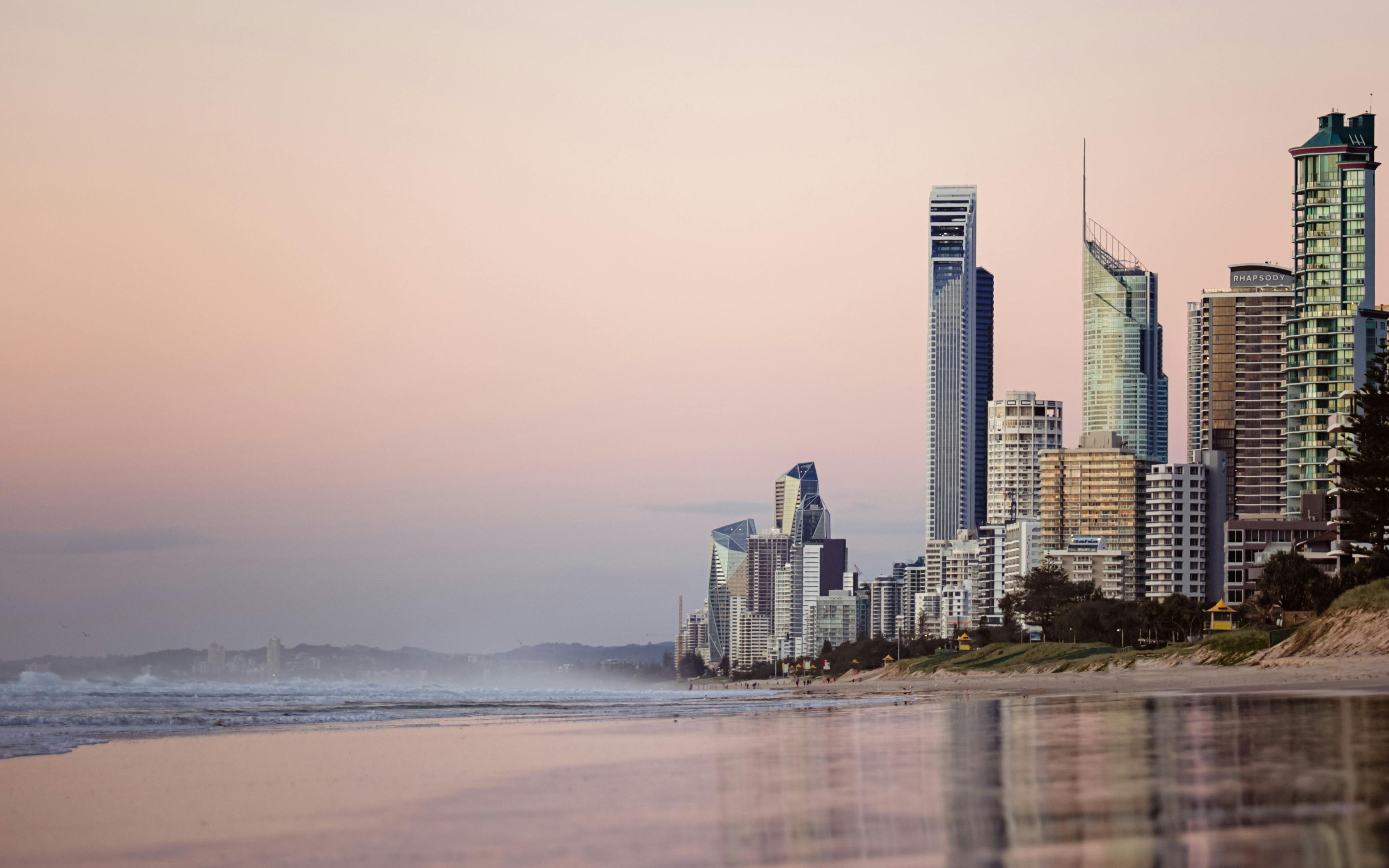 Surfers Paradise skyline.